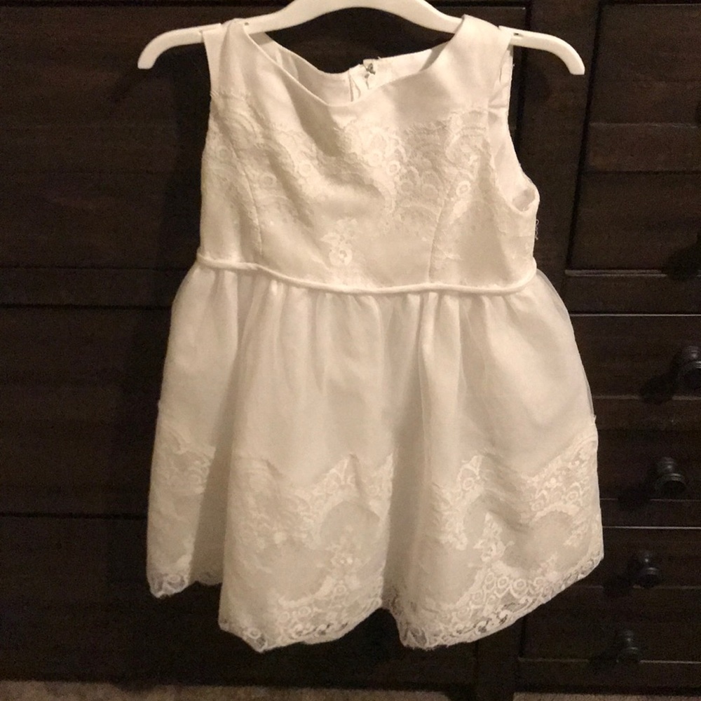 David’s Bridal flower girl dress